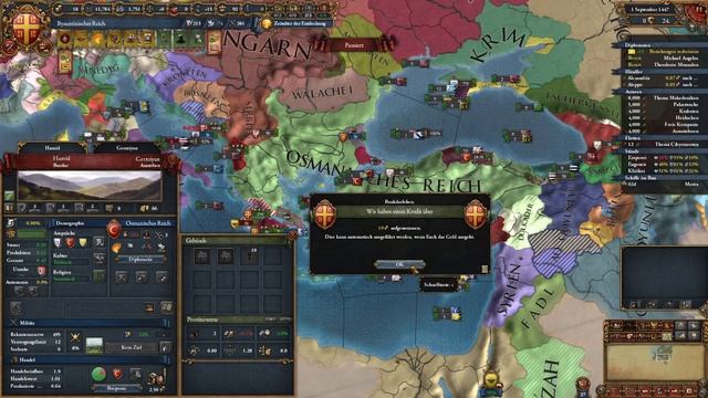 EU4 1.36 Byzantinisches Reich 001 Eine Kleine Startguide (Let's Play, Guide, Deutsch)