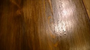 Полиуретановый лак кисточкой