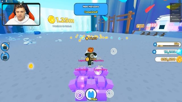 ?НУБ ЗАСКАМИЛ ПРО В СИМУЛЯТОРЕ ПИТОМЦА Х И ПРОШЕЛ ИГРУ ЗА 1 МИНУТУ! Roblox Pet Simulator X смотреть онлайн