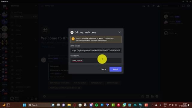 Setting up WELCOME / GREET message │Mimu Bot │Cute, Easy & Detailed│Updated Slash Command смотреть онлайн