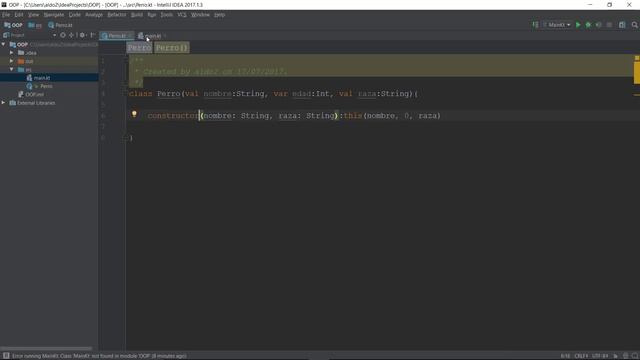 Programación en Kotlin #29 - Constructores Secundarios смотреть онлайн