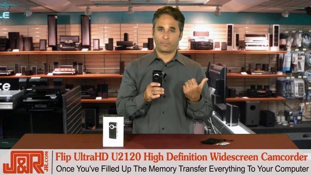 Flip UltraHD U2120 High Definition Widescreen Camcorder - JR.com смотреть онлайн
