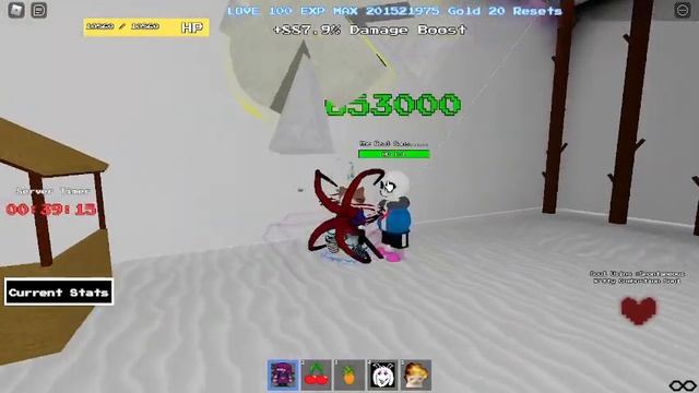 Getting rid of The Real Sans duo in Undertale: Last Reset | Roblox смотреть онлайн