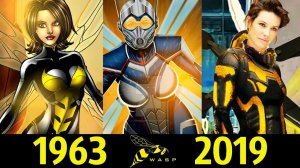 Оса - Эволюция (1963 - 2019) ! Все Появления Джанет и Хоуп ван Дайн !