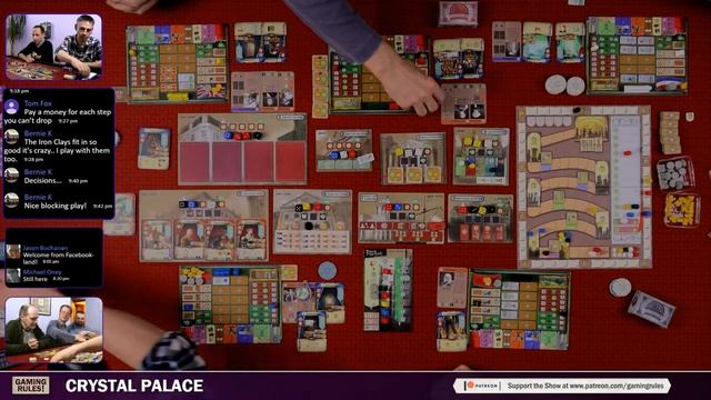 Crystal Palace: Tutorial and Play-Through with Gaming Rules! смотреть онлайн