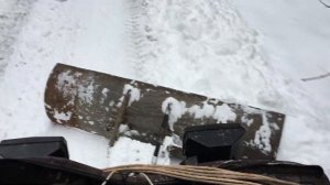 Самодельный отвал для квадроцикла STELS 500GT (ч.2)