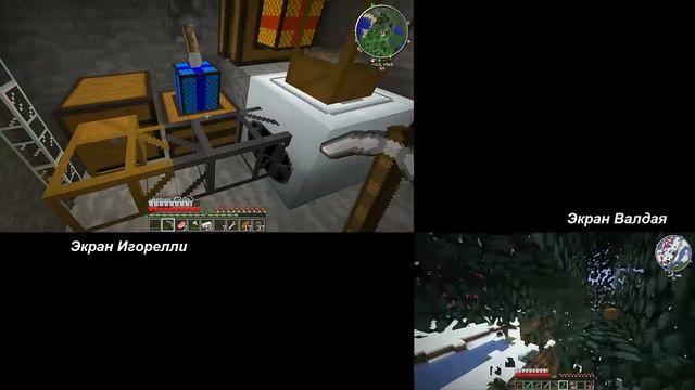 Minecraft 1.5.2 Technic Hell [Split Screen] (Серия 89) "Заводной и электрический двигатели" смотреть онлайн