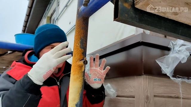 МОНТАЖ металлического сайдинга ЭКОБРУС на КАРКАСНЫЙ ДОМ ? Отделка стен фасада дома под ключ Москва