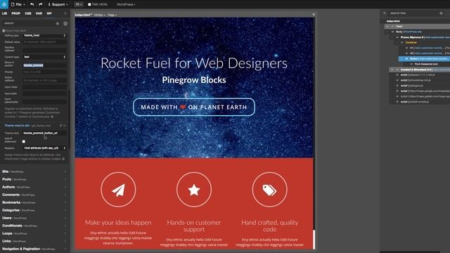 How Customizer Works - Blocks WP смотреть онлайн