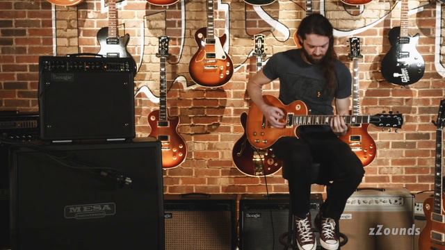 Gibson Kirk Hammett "Greeny" Les Paul Standard | zZounds смотреть онлайн