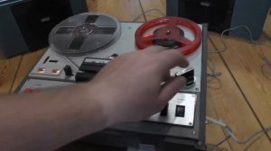 Магнитофон ламповый бабинный Sony TC-200 Япония