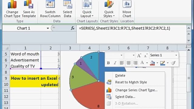 Copy Paste Excel Chart into PowerPoint Using Paste Special смотреть онлайн