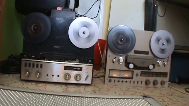 Revox A77 VS Teac X-7 Fast Forward Contest смотреть онлайн