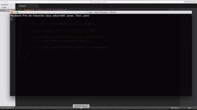 Compilar JAVA deste la terminal - Tutorial смотреть онлайн