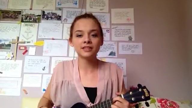 He Knows My Name - Francesca Battistelli | Ukulele Cover смотреть онлайн