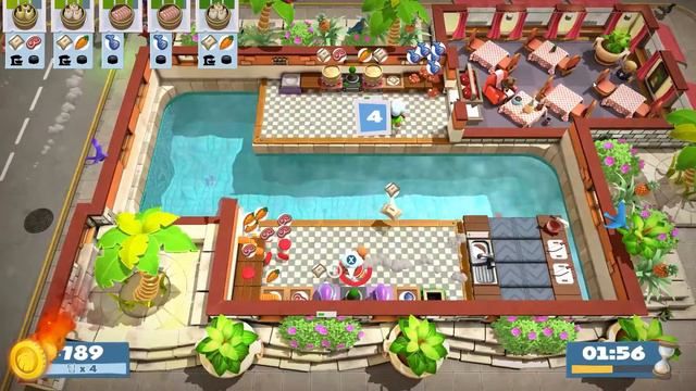 [3P] Overcooked! 2 - Surf 'n' Turf - K1 - 2157