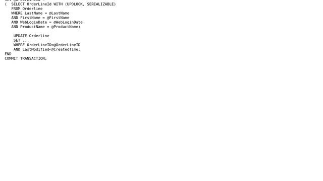 Databases: SQL Server Concurrent Insert/Update and Storing Data смотреть онлайн