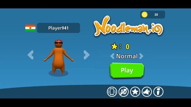 Noodleman.io - Fight Party Games - Gameplay Walkthrough Part 1 (iOS, Android) смотреть онлайн