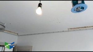 Монтаж двухуровневого натяжного потолка от компании StyleCeiling