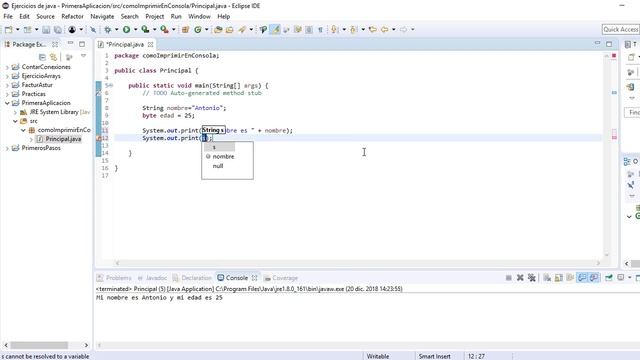 ❤ System.out Java. Mostrar mensajes por consola ❤ смотреть онлайн