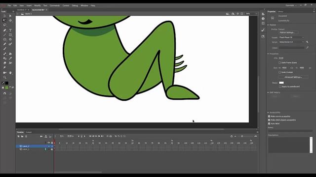 13. Adobe Animate. Grasshopper (part2) Рисуем кузнечика смотреть онлайн
