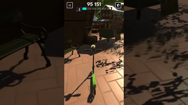 Touch Grind Scooter Walkthrough Gameplay Park Freestyle Run iOS смотреть онлайн