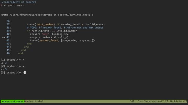 Advent of Code 2020, Day 9, Part Two - Solved with Ruby смотреть онлайн