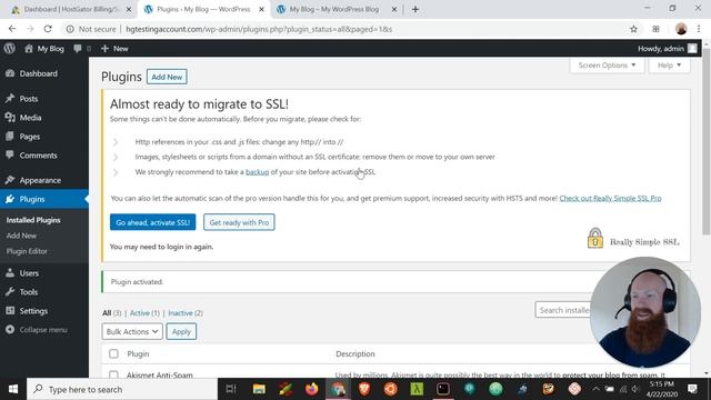 How to Force HTTPS - Using "Really Simple SSL" WordPress Plugin смотреть онлайн