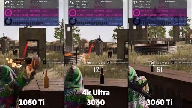 1080 Ti Vs 3060 Vs 3060 Ti | 9 Games | 1080p 1440p 4k