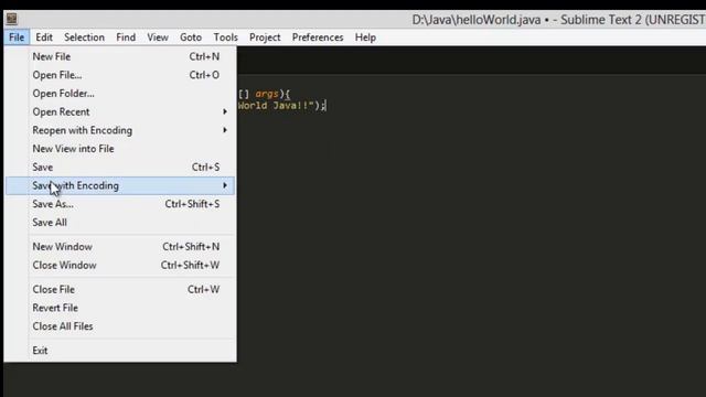 Write first java code and execute смотреть онлайн