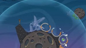 Angry Birds Space - GamePlay - Boss 1 - Cold Cuts World