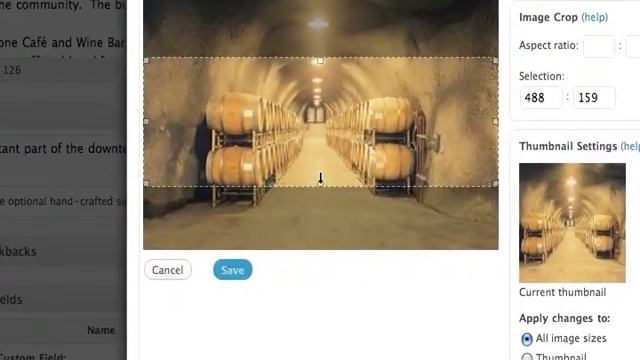 Image cropping to specific dimensions using Wordpress смотреть онлайн