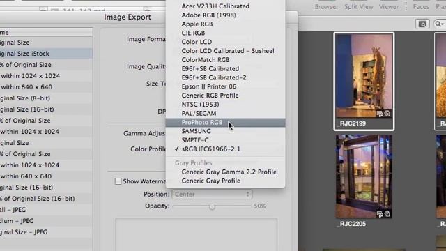 JPG Settings - Aperture смотреть онлайн