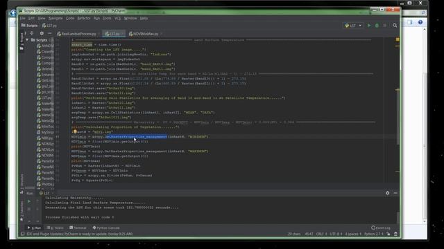 Using Python in GIS: Part 7 "The Finale!" Land Surface Temperature смотреть онлайн