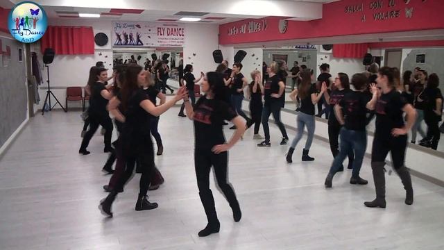 CARO BEBE'- Tarantella (Coreo Giusy De Pasquale) Fly Dance - Ballo di gruppo смотреть онлайн