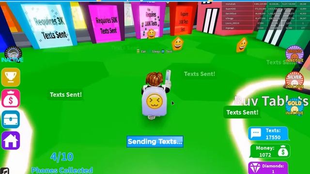 Пишем сообщения друзьям в Roblox смотреть онлайн
