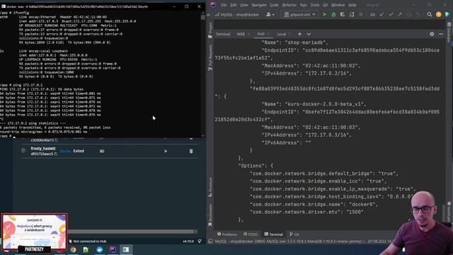 [Kurs Dockera] Jak działają sieci w dockerze? Jak tworzyć kontenery w tej samej sieci? #9 смотреть онлайн