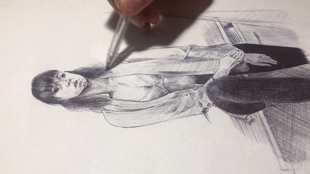 Рисую персонажа своей манги смотреть онлайн