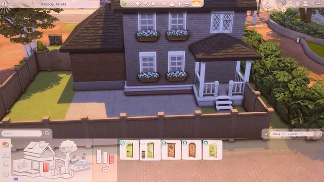 Small Brick Home ♥ The Sims 4 Speed Build With Lofi смотреть онлайн