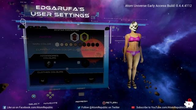 ATOM UNIVERSE PS4 #1 ЖИЗНЬ ОНЛАИН ПЕРВЫЙ ВЗГЛЯД LIVE STREAM HD смотреть онлайн