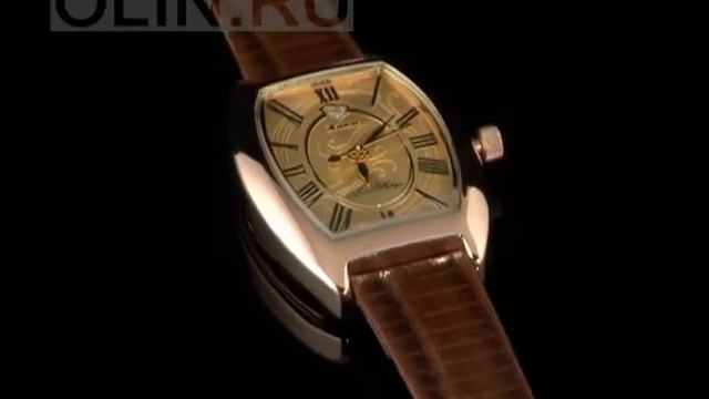Часы "Ника" в золотом корпусе смотреть онлайн