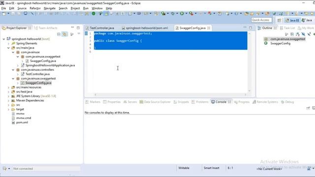 Spring Boot Rest + Swagger2 using simple example смотреть онлайн