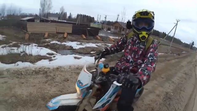 Покатушки на питбайках FOX 125 и КАЙО 125 смотреть онлайн