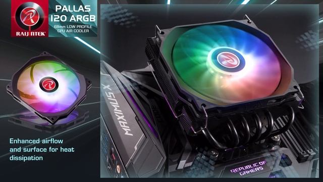 RaiJintek - PALLAS 120 ARGB - DESIGNED IN GERMANY, MADE IN TAIWAN смотреть онлайн