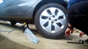 Диски Скад Мальта на KIA RIO: установка, проблема шпильки.