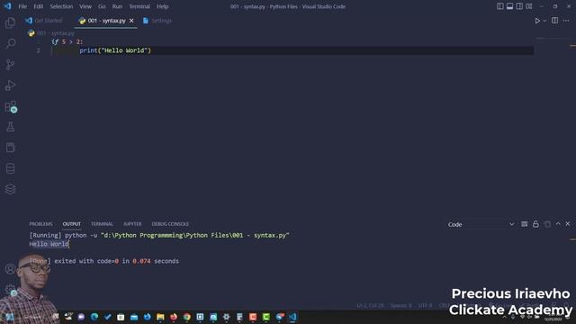 005 - Python Syntax | Python Tutorial for Beginners Full Course смотреть онлайн