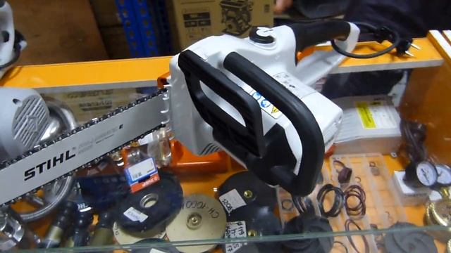 Электропилы STIHL и ЗУБР - обзор. смотреть онлайн