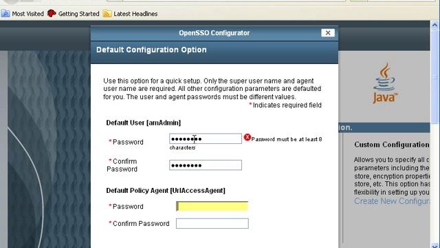 OpenSSO Installation смотреть онлайн