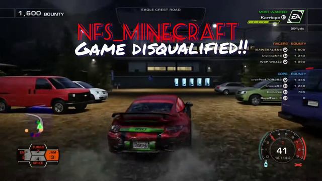 NFS Hotpursuit Remastered : Coolcree.Use Code*iSAW_TheGoat NFS_MINECRAFT Game disqualified!! смотреть онлайн