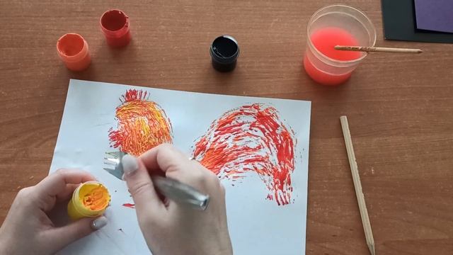 Как Рисовать Вилкой? // Рисуем Шедевры смотреть онлайн